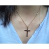 24ct Gold plated Chain Cross Necklaces for Women & Men