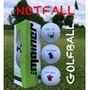 Emainer Golf ball, golf gift mulligan, 3 golf balls, this