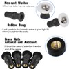 Toilet Seat Fixed Screw, 4 Pieces Toilet Seat Attachment from