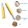 Bestgle 2pcs Straight Router Bit, 8mm Shank Extra Long Two