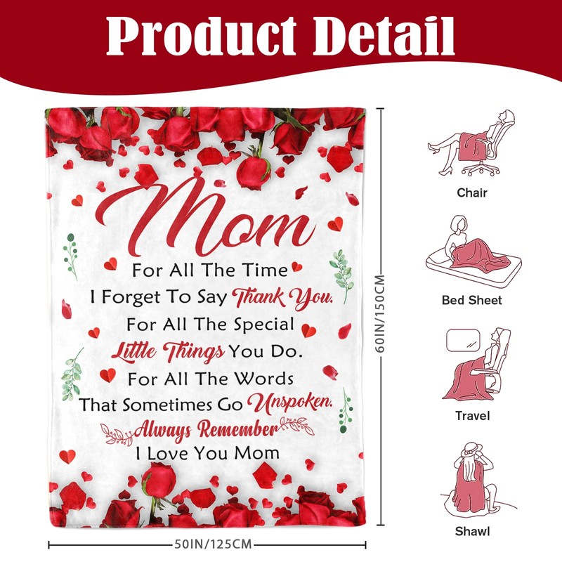 Birthday Gifts for Mom from Daughter or Son, To My