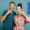 Curaprox Ersatzbürstenkopf CHS 300 power, für elektrische Schallzahnbürste Hydrosonic easy,