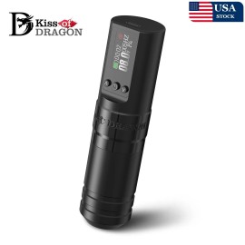 Kiss of Dragon V1S Wireless Tattoo Machine Rotary Tattoo Pen 1600mAh Beginners