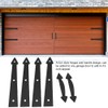Decorative Carriage Garage Door Hardware Kit for House Arrow Style