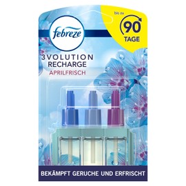 Febreze 3Volution Lenor April Fresh Scented Plug Refill, Room Fragrance and Air Freshener, 20 ml