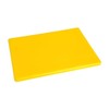 Hygiplas Small Low Density Yellow Chopping Board for Cooked Meat