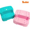 Birdsia 1+1 wide 2-stage stepping stone/child stepping stool/footrest, light gray