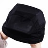 2 Pcs Black Dome Cap Wig Caps Stretchy Wig Cap