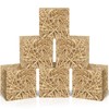 6Pcs Hay Bales for Decoration Boxes Western Cowboy Fake Party