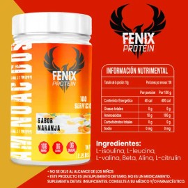Aminoácidos Fenix Protein 1 Kg Varios Sabores 100 Servicios                                                                                           