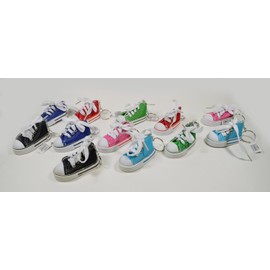 Rhode Island Novelty 3 Inch Sneaker Keychains Lot of 12 Assortments May Vary