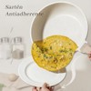 CHEFOLLA Sartén Blanco Antiadherente Granito Cerámica Mango Baquelita 20CM