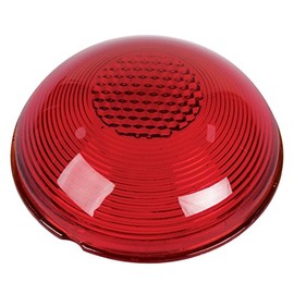 1950 Compatible with Pontiac Tail Light Lens, Red Glass