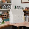 HO Scale Model Blank Church Kit Unassembled House for Model