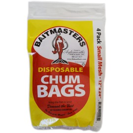 Baitmasters Disposable Chum Bags Red 4-Pack