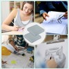 4Pcs Kneaded Art Erasers, Grey Kneadable Artists Putty Rubber,Create Highlights,