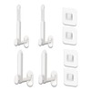 Incauca 4 Pack Paper Towel Holder Adhesive, Peel and Stick