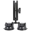 Leenconghui Dual Suction Cup Base with 1" Ball, Heavy Duty