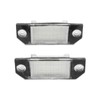Pair LED Licence Plate Light Anti Rear End Collision Replacement