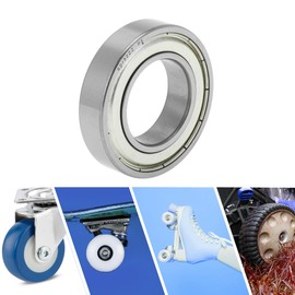 ACROPIX 60/32ZZ Deep Groove Ball Bearings P5 32x58x13mm Lubricated Bearings Double Metal Seal Silver Tone Scooter Skateboard Wheel