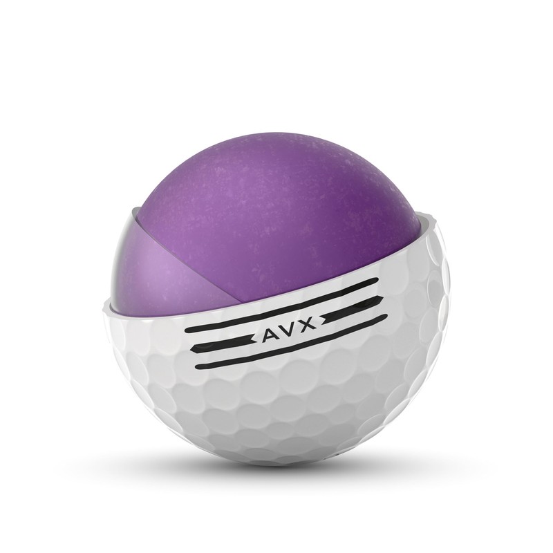 TITLEIST Golf Ball 24 AVX DZ Unisex White