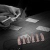 6 Pcs Bullet Metal Dice Set Micro Polyhedral Bloodstained Bullet
