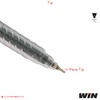 WIN 5 x 0.7mm Ball Point Pens Duke BLACK Premium