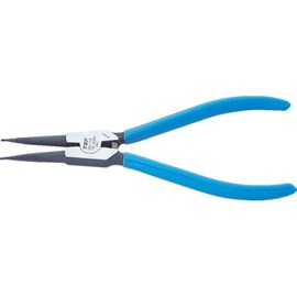 TOP Industrial (TOP) Snap Ring Pliers for Axles, Straight Jaws, Adaptable Ring, 0.1 - 0.4 inches (3 - 9 mm), Tip 0.07 inches (1.8 mm), Ultra Fine Type C-Ring Pliers, Reel Maintenance SS-125F Tsubame Sanjo, Made in Japan
