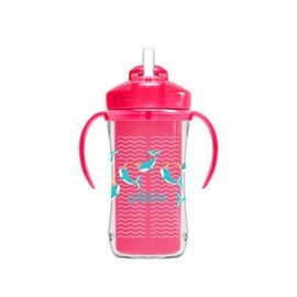 Dr Brown's Insulated Straw Cup for Girl, 300ml