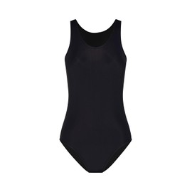Modibodi Period Teen Swimwear Racerback One Piece Light-Moderate Black Y16-18