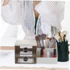 WOONEKY Vanity Organiser Makeup Storage Box Drawer Design for Lipsticks