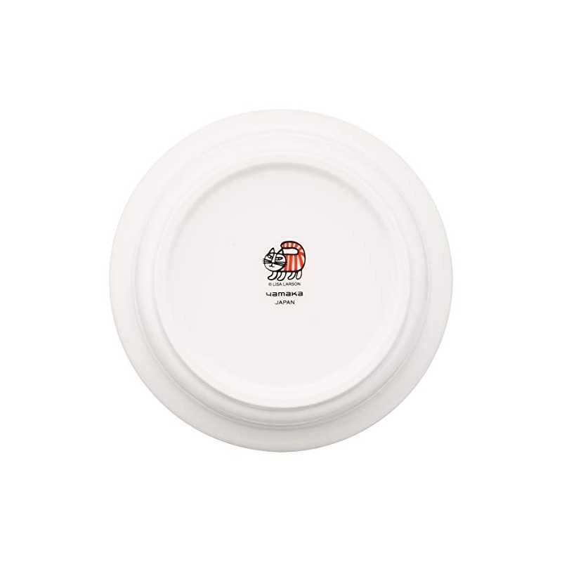 Yamakasyoten Lisa Larson 5.5 inches Universal Plate with Baby Mikey