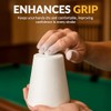 Hathaway Silver Cup Cone Talc Chalk, White