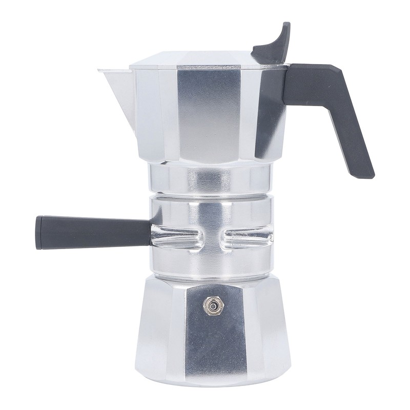 120ml 2 Cups Double Valve Moka Pot Aluminum Alloy Moka