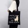 MBMSO Math Teacher Tote Bag Math is no Prob Llama