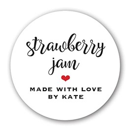 CUSTOMIZE WITH YOUR OWN JAM FLAVOR, Jelly, Canning Labels, Wedding, Baby Shower, Christmas, Gifts, Holiday, Favors, Made With Love, Homemade With Love