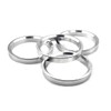 NBOHUIDI Hub Centric Rings 66.1mm to 71.5mm (Pack of 4),
