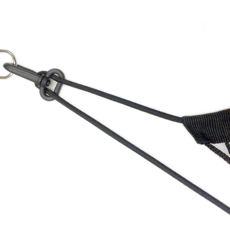 Techson Cargo Net with Hooks, Stretchable Elastic Nylon Storage Net,