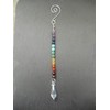 Chakra Gemstone Sun Catcher Crystal Rainbow Hanging Decoration Home Gift