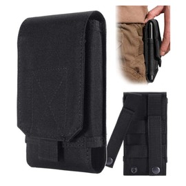 LIKENNY Smartphone Pouch, Mobile Pouch, Waist Smartphone, Belt Pouch, Accessory Storage, Convenient to Carry, Waist Type, Smartphone Bag, Storage, Unisex, Outdoors, Work, Adjustable Length, Suitable