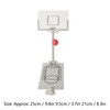 Desktop Basketball Game Foldable Reduce Pressure Aluminium Alloy Miniature Basketball