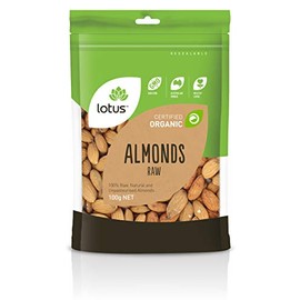 Lotus Organic Raw Almond 100 g, 100 g