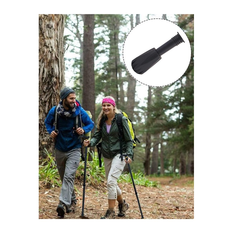 YFFSFDC Trekking Pole Cap, Rubber Cap, Replacement Rubber Cap, Stock