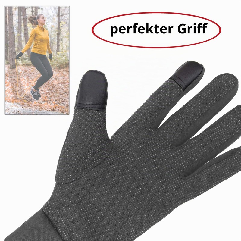 ALPIDEX Lightweight Sports Gloves Running Gloves Touchscreen Running Gloves Thin