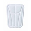 Zett Baseball Sliding Pad (Iron Type/Knee) PA11K White