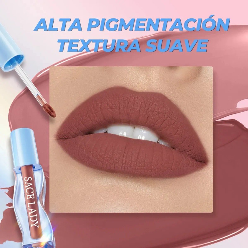 Sacelady Labiales Larga Duracion Labio Mate Fijación 24h