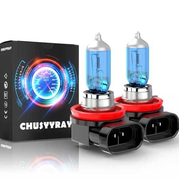 CHUSYYRAY H11 Halogen Headlight Kit Low Beam Bulb Super Bright