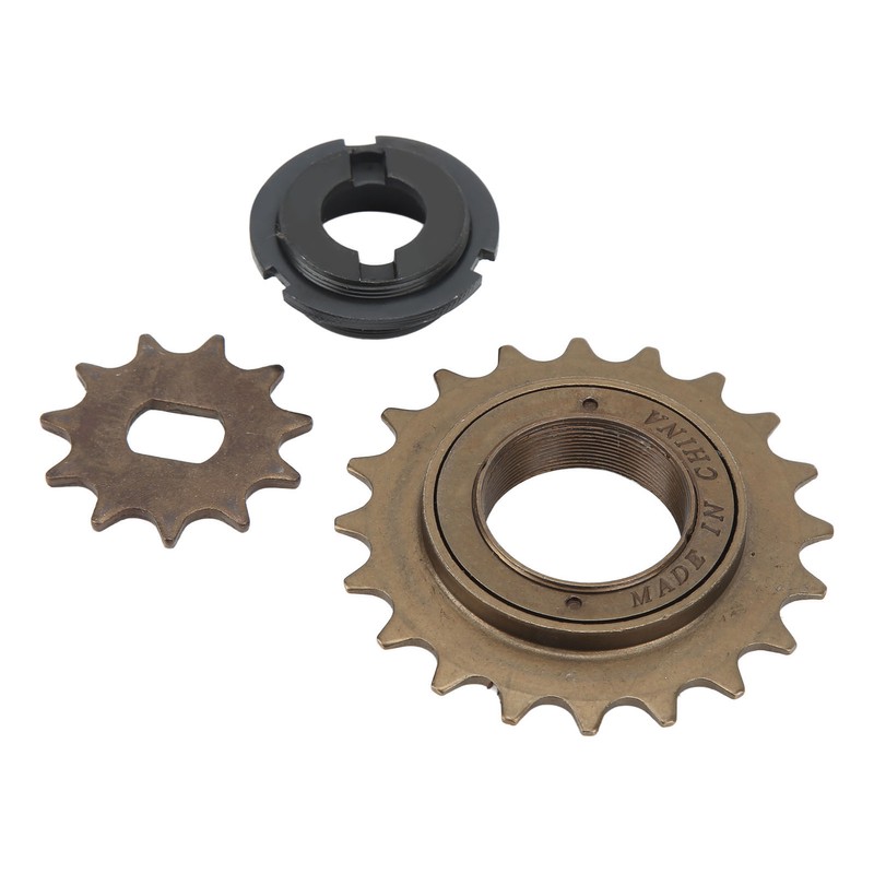Electric Bike Sprocket Set Gold 11 Teeth Sprocket 114 Links
