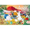 Epoch Company 1500 Piece Jigsaw Puzzle, Good Luck and Happiness