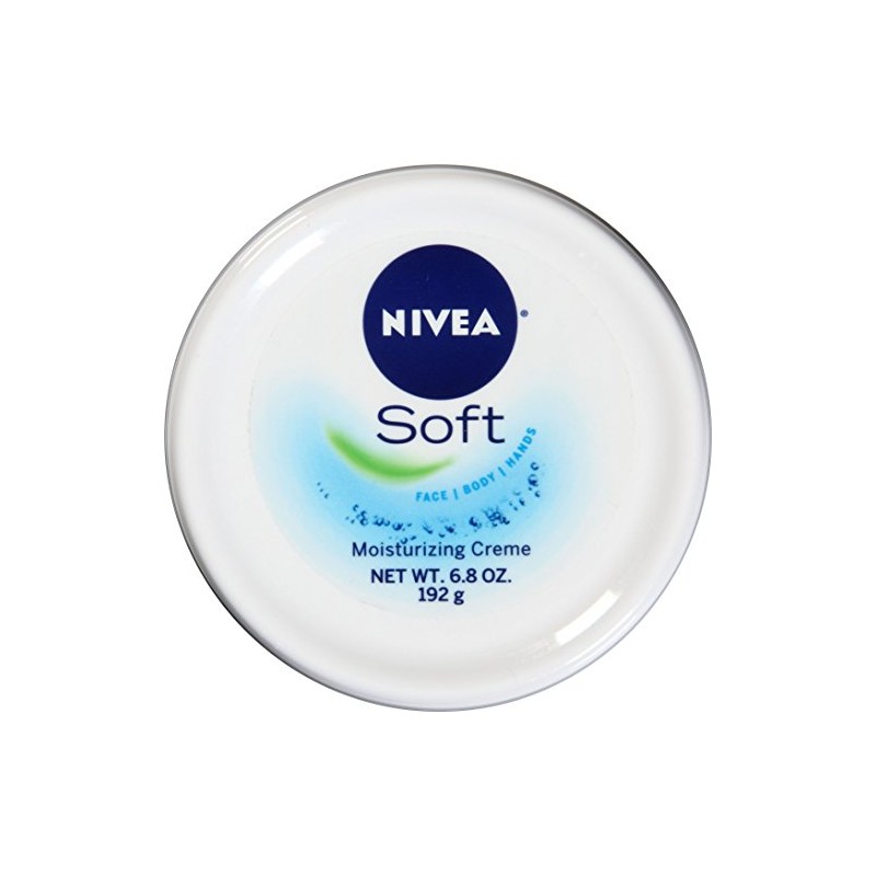 NIVEA Soft Moisturizing Creme, 6.8 Ounce (Pack of 3)